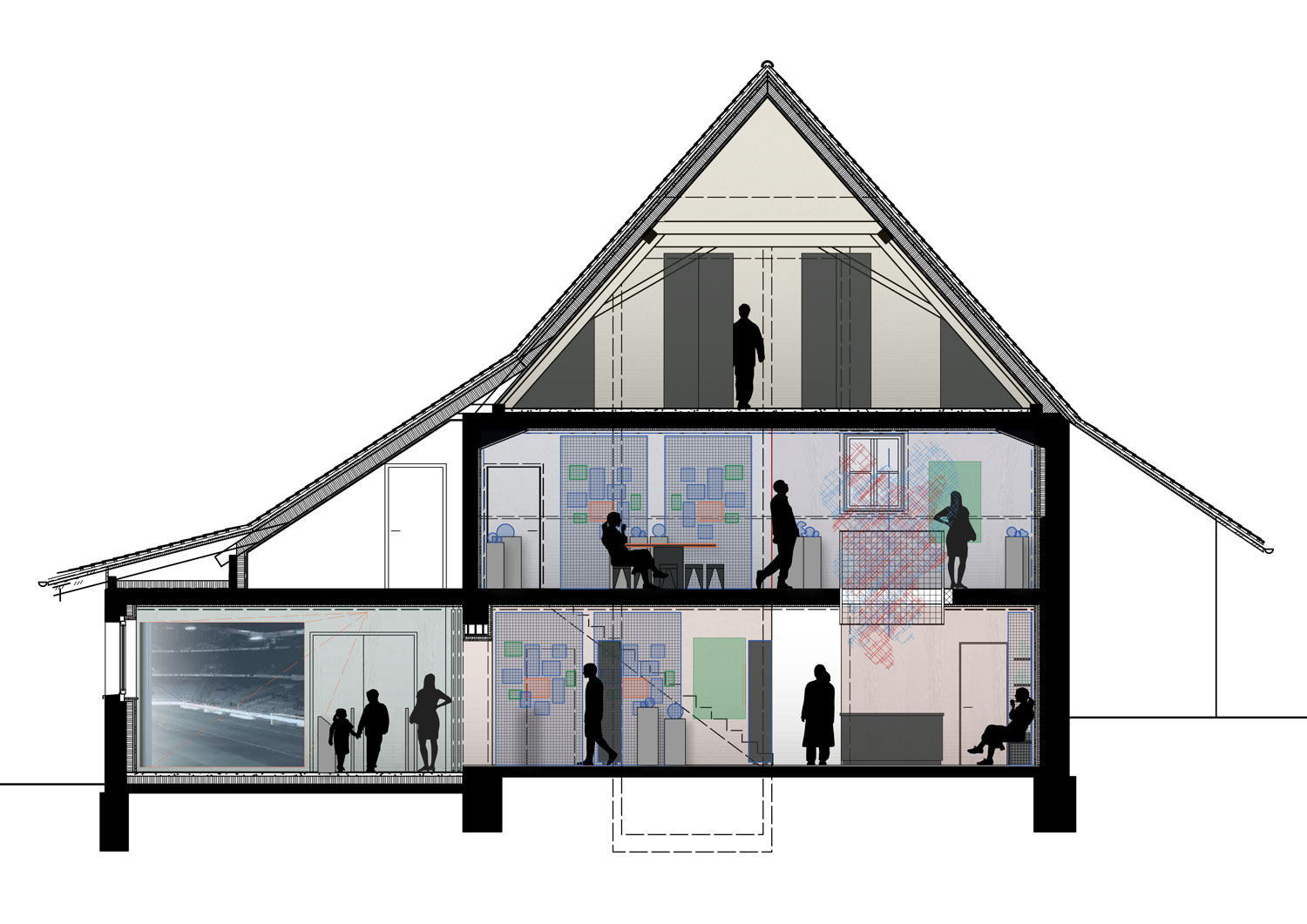 Schnitt-Zehntenscheune